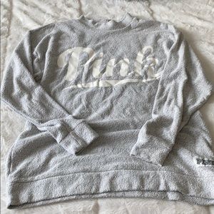 PINK Crewneck Oversized Sweatshirt